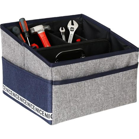 Organisateur De Coffre De Voiture - Boîte De Rangement Pliable - Bac De (1/5)