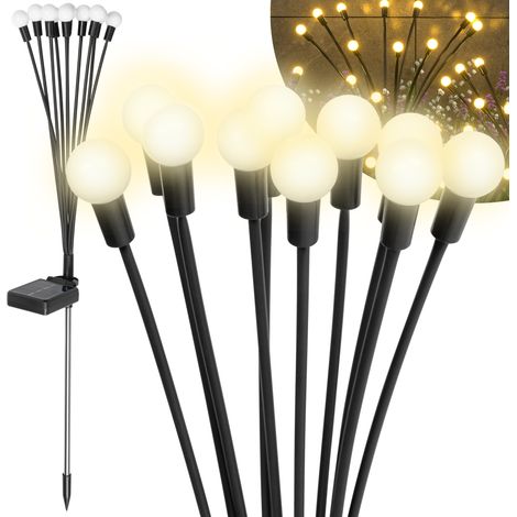 Palline decorative solari a LED per giardino, ideali per un albero Rebel.