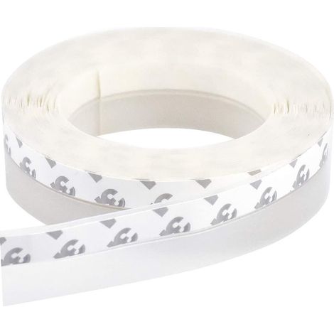 bande D'tanchit Auto-adhsive De Silicone Pour Porte Et Fenetre, 2.5 X 500 Cm, Transparent Et Impermable, Coupe-vent, Anti-poussire, Insonorisant ( (1/4)
