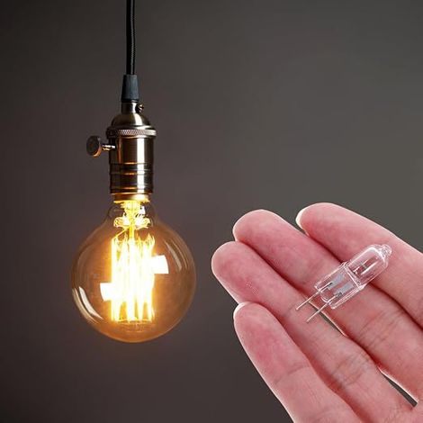 Halogen Light Bulb G4 12 V 10 W Light Bulbs for Chandeliers (1/4)