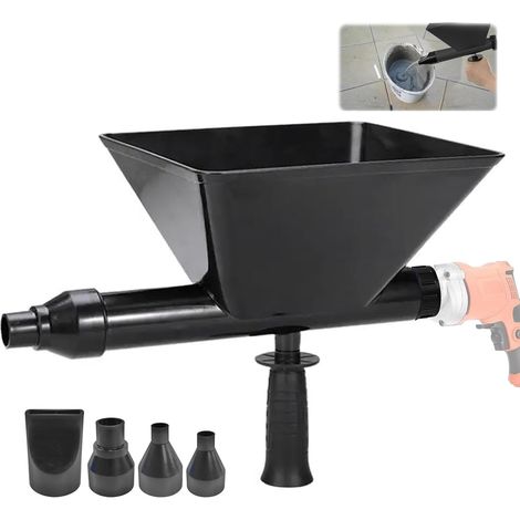 Pistolets à Calfeutrer, Pistolet Silicone Electrique, Machine a Crepir, Pistolet Joint avec équipé de Quatre Buses Amovibles de Spécifications Différentes, pour Calfeutrage (1/5)