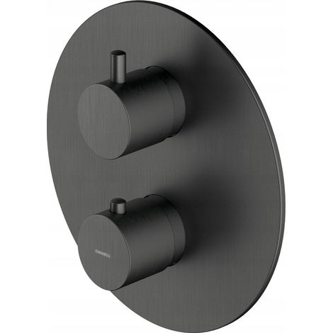 Grohe OTITEC Y Thermostatischer Mischbatterie Graphit Eleganz