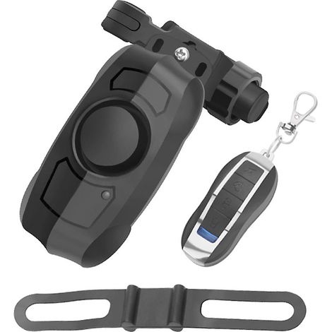 Fahrraddiebstahlalarm, USB-Ladefunktion, kabellose Fernbedienung, Vibrationsklingel (1/4)