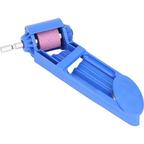 Affûteur de forets portable en corindon bleu pour meuleuses et outils électriques. (1/5)