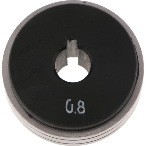Le Petit Pain En Acier De Rouleau D'entraînement D'alimentation De Fil De Soudeuse De MIG De Roulement à Billes Partie 0.8-0.8 (1/5)
