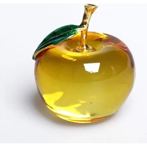 Manzana de Cristal Armonía - Regalos decorativos para la paz y la celebración.
