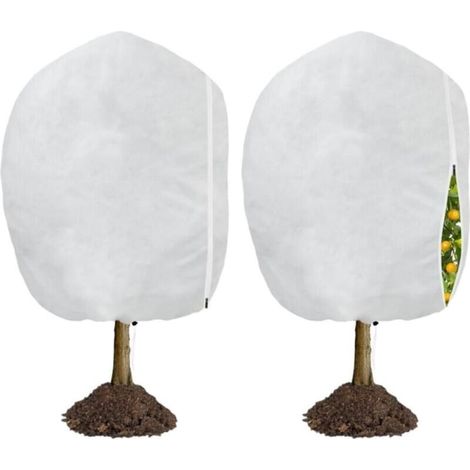 Set of 2 Outdoor Plant Winter Covers, Winter Cover for Plants, Winter Cover 240 x 200cm, Winter Cover for Plant Protection for Olive Tree, Palm Tree, Lemon Tree (1/5)
