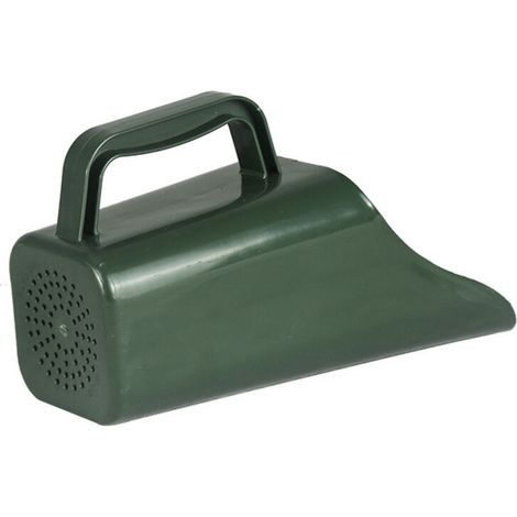 Lntyq Pelle de jardin, pelle multifonction en plastique, petite pelle de jardin pratique, accessoire de jardinage avec poignée pour sol, compost, plantation (vert) (1/5)