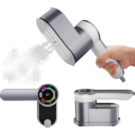 Défroisseur vapeur portable, avec 6 modes de repassage, 1200 W (gris) (1/4)