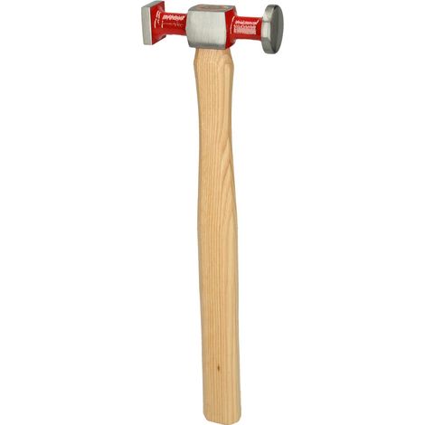 Marteau à retreindre petite tête concave en acier poli (1/2)
