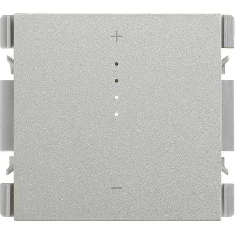 SIMON 270 Dimmbarer Schalter iO CF 3H iO Aluminium 21000321-093