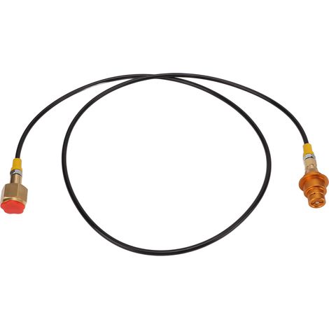 60-Zoll-CO2-Adapterschlauch, Messing und ABS, Schnellkupplung für Getränkeautomaten, flexibel mit Sofortkupplung, Schnellanschluss (1/5)