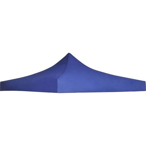 3 toits de tente de fête bleus à bière (1/5)