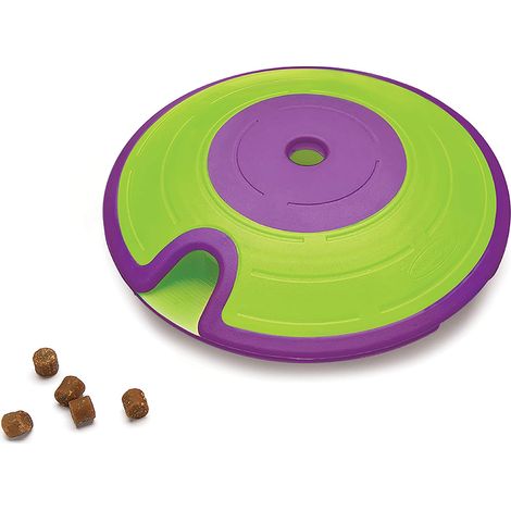 Jeu de puzzle interactif pour chien Ottoson niveau intermédiaire distributeur de friandises pour stimuler l intelligence (1/5)