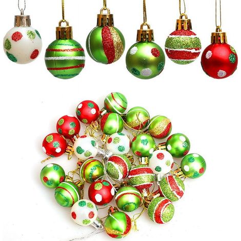 Guirlande De Noël - 180 Cm - Feuilles Dorées Boules Rouges Fleurs Et Nœuds - Avec Ou Sans Lumières - Pour Porte Fenêtre Cheminée - 1 Pièce (1/5)