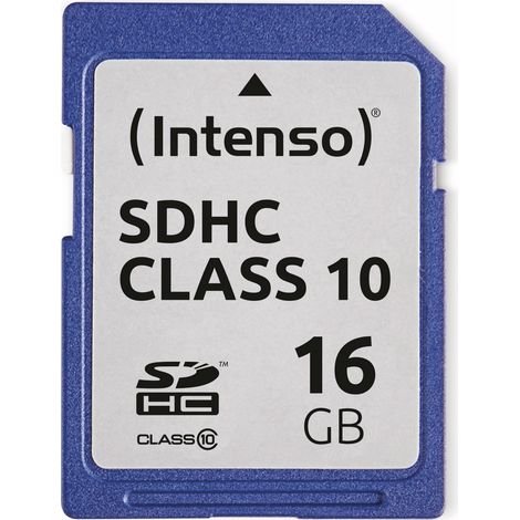 INTENSO SDHC Card 3411470, 16 GB, Class 10