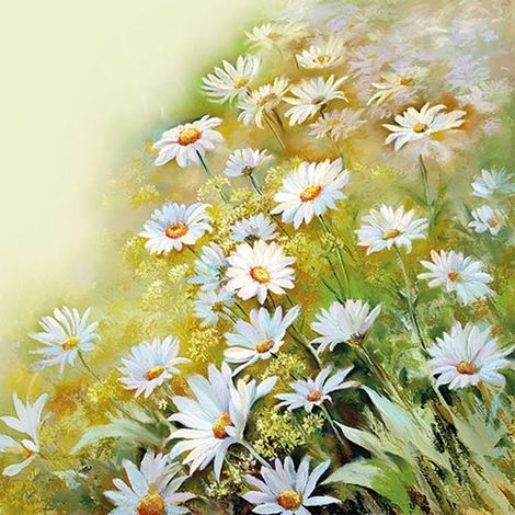 Los 20 Papierservietten 33 x 33 cm - Sonnenaufgang - Ambiente