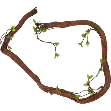 Guirlande de Vigne Artificielle Décorative 1,6-2 M, Branche d'arbre Artificielle Feuilles Vertes, Plante Grimpante Fausse pour Décoration Murale Intérieure, Mariage et Jardin (1/5)