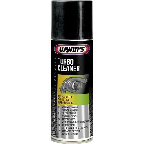 Nettoyant turbo diesel 200 ml – Débloque turbocompresseurs encrassés – Dissout goudrons et calamine – Rétablit puissance moteur – Wynns