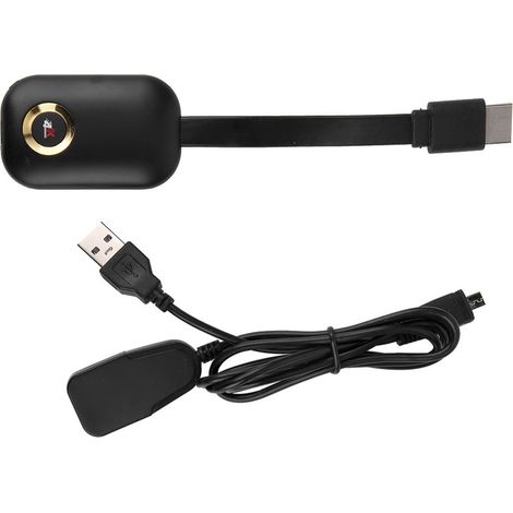 Adaptateur TV HDMI pour iOS Multi-écran Récepteur 4K sans fil Miracast (2,4 GHz Double Noyau 4K) (1/5)