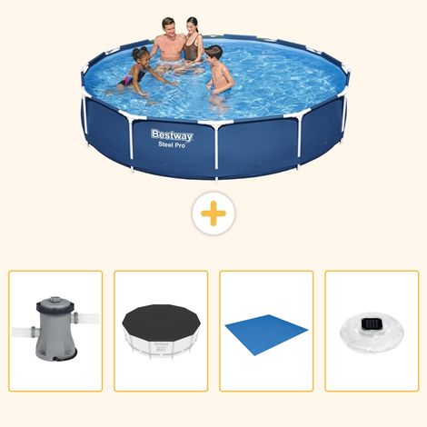 Bestway Bestway Steel Pro Ronde - 366x76 cm - 5-pièces S248 (1/5)
