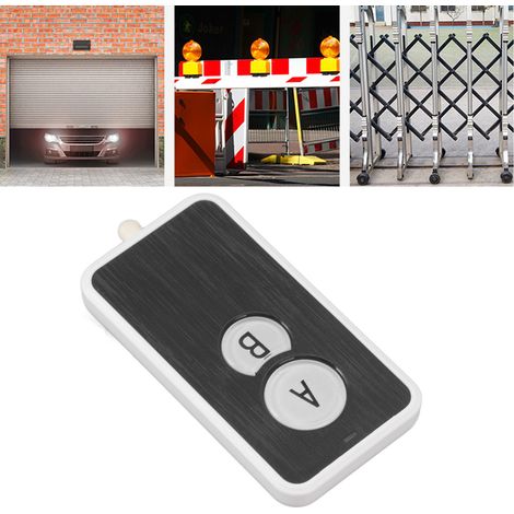315 MHz Funkfrequenzschalter, Doppelknopf-Diebstahlsicherungsschalter für Elektrofahrzeuge, automatische Türfernbedienung, mit integrierter Batterie. (1/5)