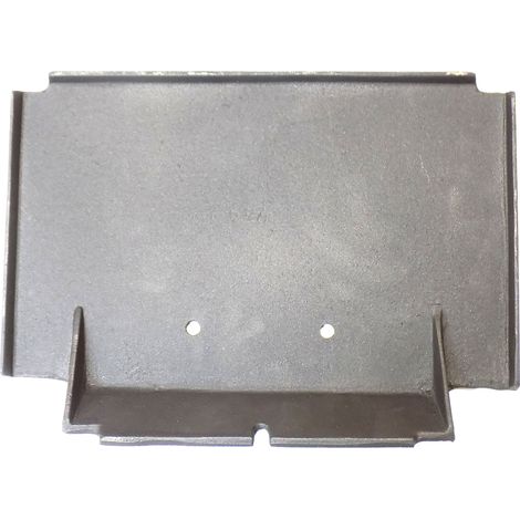 Déflecteur centré pour poêles à cheminée Neptune de Globe Fire - fonte - dimensions d'encastrement parfaitement adaptées