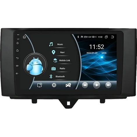 CarPlay, funzionalità audio avanzate, sistema di navigazione, compatibile con Smart Fortwo 2011-2015 Audio, W1 AI AHDC2 (1/2)