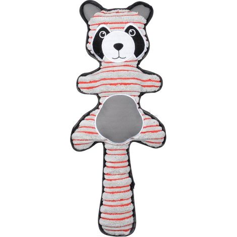Peluche raton laveur chien