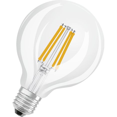 OSRAM HOMELIGHTING 4099854235436 LED EEK A (A - G) E27 Globeform 3.8 W = 60 W Warmweiß (Ø x H) 95 mm (1/5)