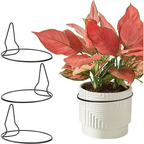 Blumentopfhalter 4 Stück dekorative Halterungen für Garten