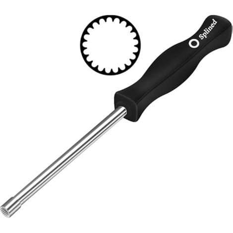 Tournevis cannelé 21 dents pour réglage carburateur, outil d'accordage pour débroussailleuse, tronçonneuse, souffleur 2 temps Husqvarna, Poulan, Craftsman, Homelite, Ryobi - 530035560