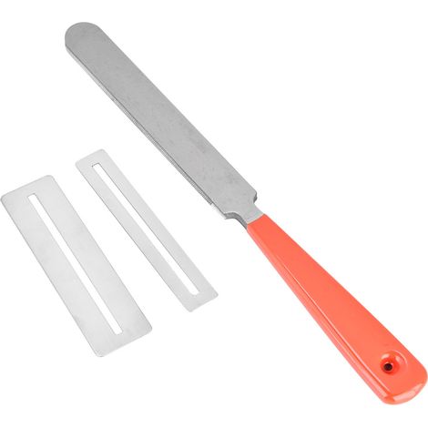 Gitarrenbundfeilen-Set aus Edelstahl mit Griffbrettschutz – Reparaturwerkzeuge und Zubehör (1/5)
