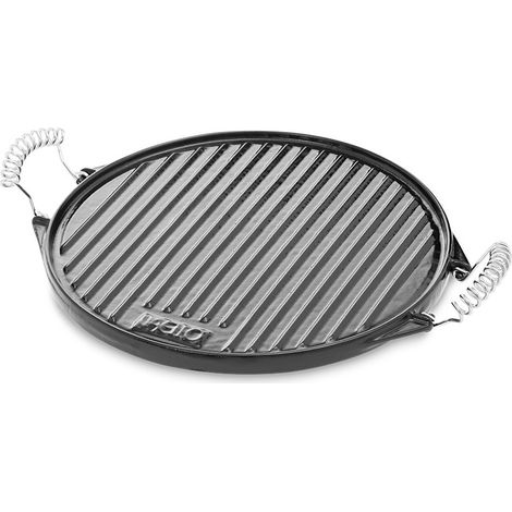 Assiette Ronde En Fer Émaillé Ø43cm. Vaello (1/2)