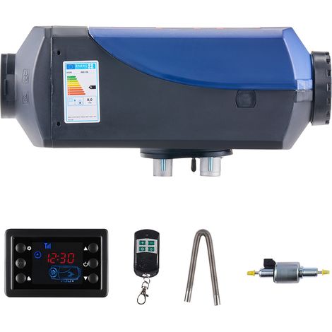 Mophorn – Chauffage diesel 8 kW pour camions et véhicules utilitaires – Réservoir 10 L – Télécommande et écran LCD – Chaleur rapide jusqu'à 99 °C