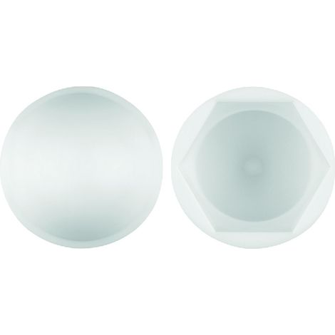 Bouchon en plastique pour MT - Blanc M8 - Boite de 250