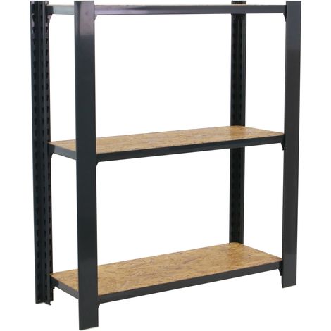 Officlick OFFICLICK 3/300 Regal anthrazit 3 Ebenen