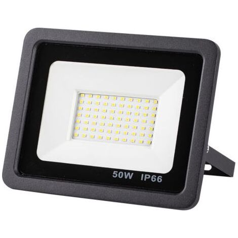 Projecteur LED 50W, Eclairage Extérieur LED 5000LM Sécurité Haute Lumière Spot LED Exterieur 6500K Blanc Froid LED Floodlight Imperméable IP66 Spotlight pour Jardin, Cour, Garage, Terrasse (1/4)