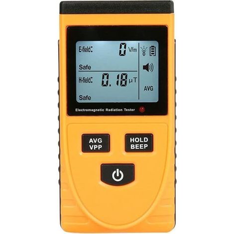 Geigerzähler, Nuklearradiometer, tragbares Dosimeter mit LCD-Bildschirm, Detektor (1/4)