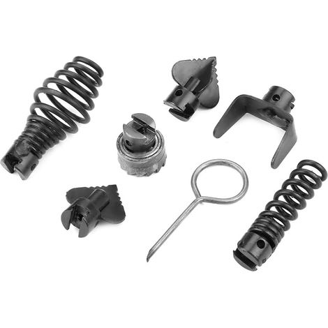 Ensemble de 7 têtes de coupe pour dragues, 7 unités, 16 mm, pour tuyauterie, pour une utilisation pratique dans l'entretien et la réparation.-AquaForge (1/5)
