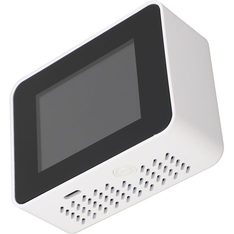 Détecteur CO2 Portable sur Pile Moniteur de Qualité d’Air 5-en-1 Mesure Dioxyde de Carbone HCHO TVOC Température Humidité (1/5)