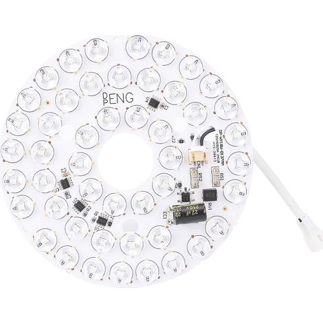 LED-Deckenventilator-Lichtpaneel mit 3 Farbtemperaturen, dimmbar und Memory-Funktion