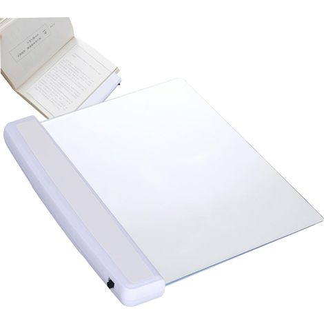 Lampes de lecture pour lire la nuit, lampe livre plate à LED (1/5)
