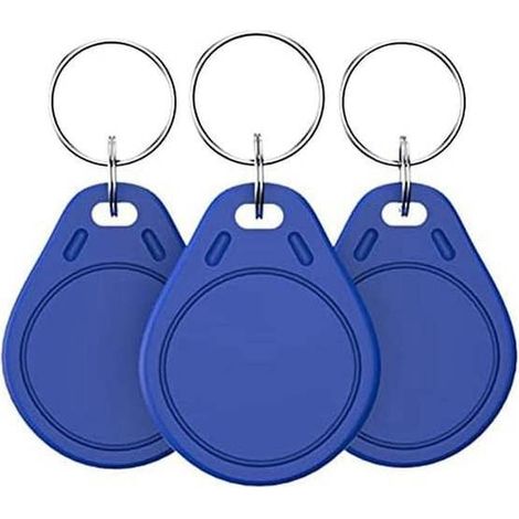 Lot de 100 clés intelligentes UID complètes, Mi-1K S50, jeton RFID, étiquette NFC, copie de porte-clés, contrôle d'accès, écriture (1/5)
