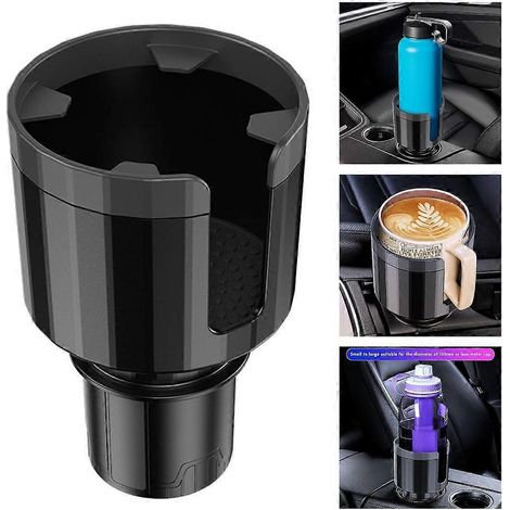 Porte-gobelet de voiture réglable, adaptateur d'extension multifonction pour porte-gobelet, support de gobelet (1/4)