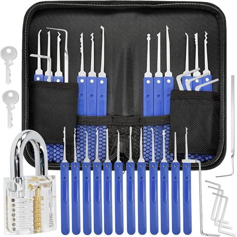 Juego de 2 pestillos de seguridad con cerradura de acero inoxidable 304, cerradura de acero inoxidable con tornillos, cerradura para puerta, kit para abrir cerraduras de cobertizos (1/5)