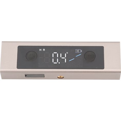 Inclinomètre numérique à tige unique 4 x 90° avec écran LED double face intelligent et mesureur d'angle laser (1/5)