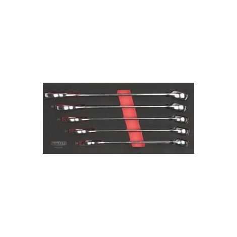 Módulo de espuma ULTIMATE 713.2015 KS TOOLS 5 llaves combinadas 24-32 mm (1/4)