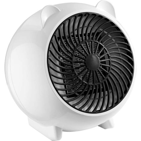 Mini Radiateur soufflant en céramique basse consommation 250 W 2 s Protection anti-surchauffe automatique contre la surchauffe (1/5)