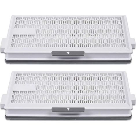 Filtre Aspirateur Air Clean Plus 50 pour Miele Complete C3 Powerline S8340 Filtre d'aspirateur, Air Clean SF-HA 50 pour Complete C2 C3 Compact C1 C2, lot de 2 (1/4)